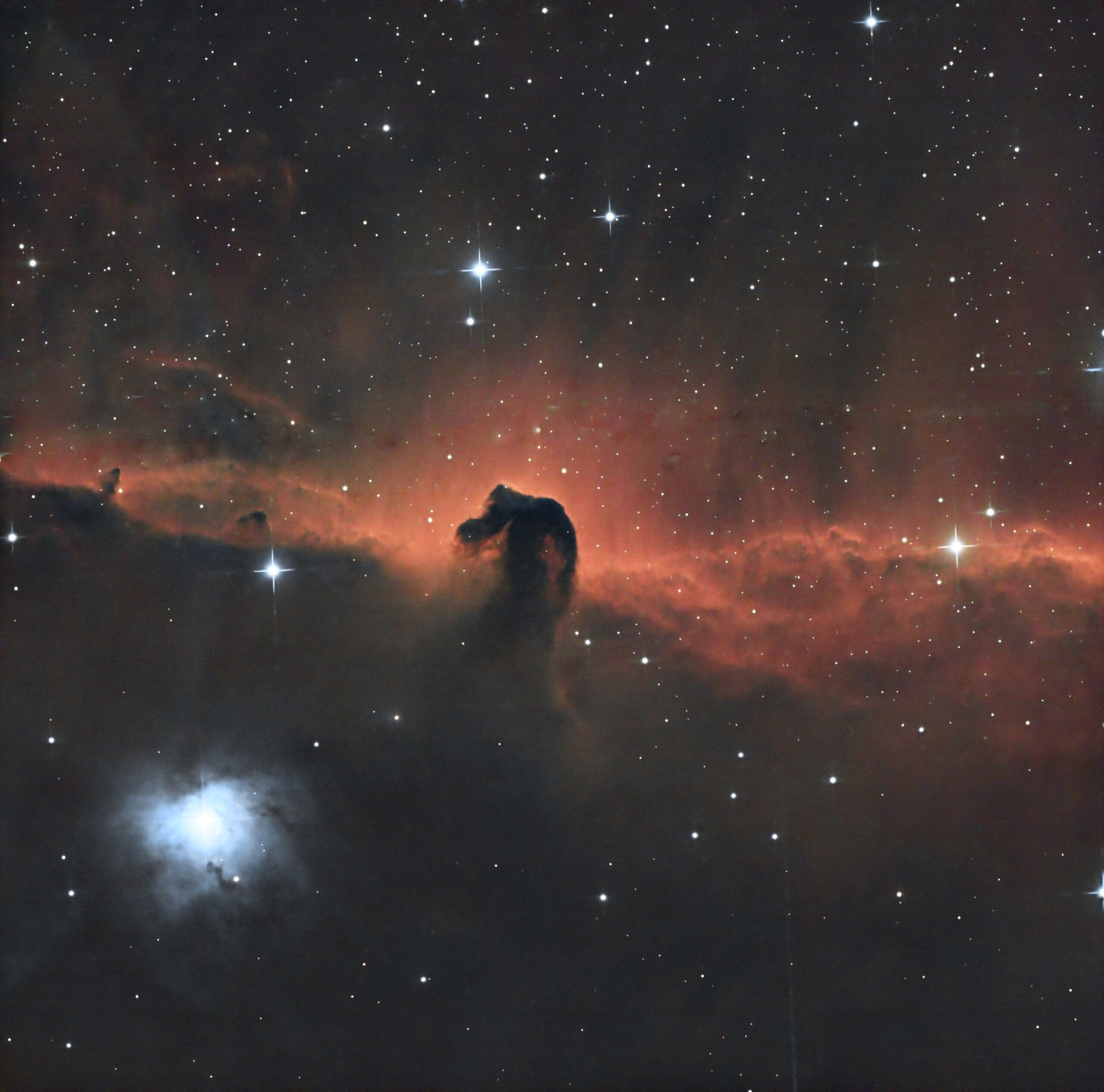 IC 434 la nébuleuse de la tête de cheval
