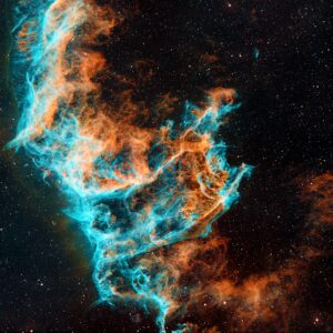 IC 1340 – La nébuleuse de la chauve sourie